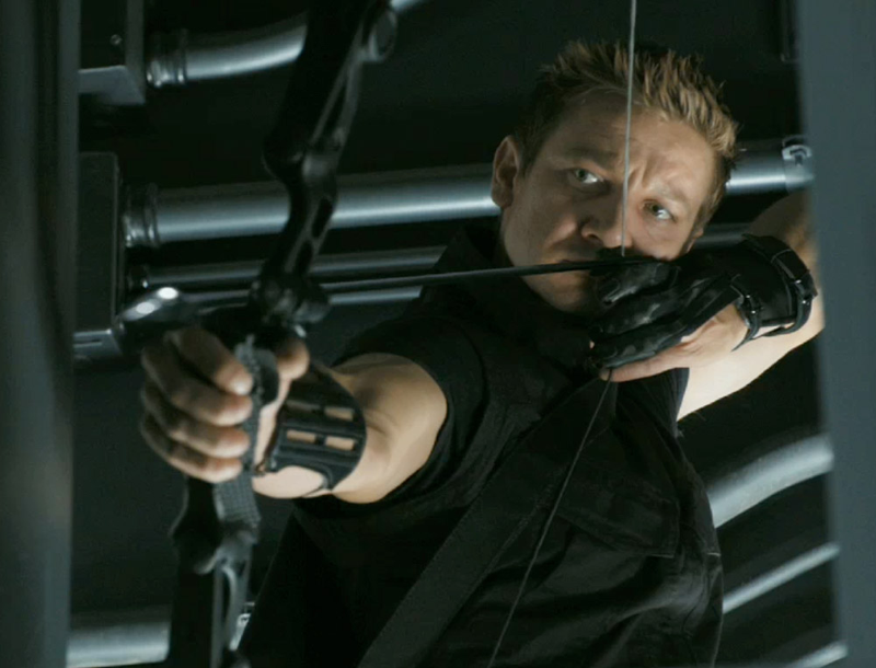Illustration for article titled Is Hawkeye from The Avengers the world's worst archer?